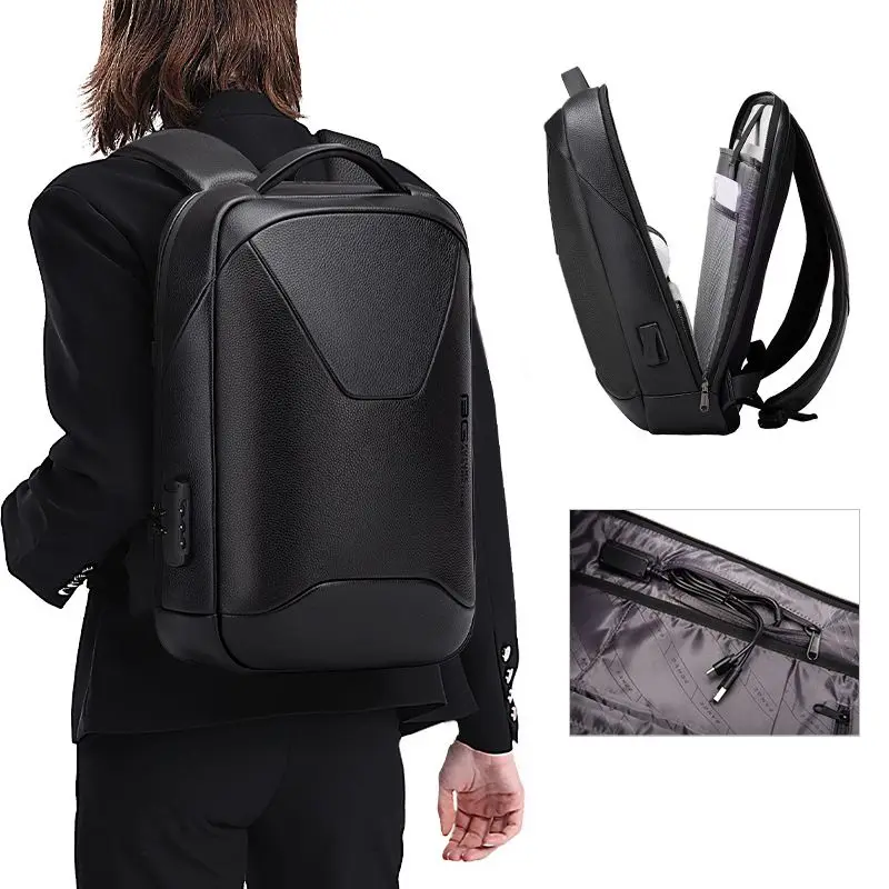 Waterproof Business Backpack for Men with Laptop Compartment