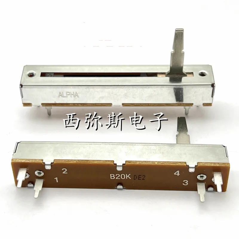 1 Pz, Potenziometro A Slittamento Dritto, Ra2520F B20K ,Pioneer Xdj-R1 Ddj-Sxf Fader Muslimate, Lunghezza Totale 73Mm