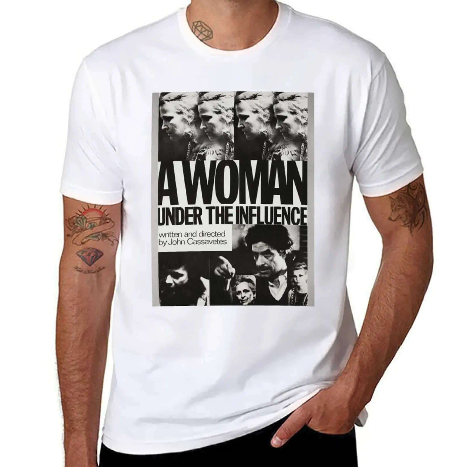 

New A Woman Under the Influence John Cassavetes T-Shirt customized t shirts t-shirts man man clothes men t shirts