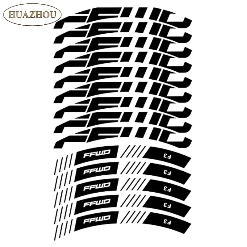 Bike Wheel Stickers R15 Mountain Bike Wheels Stickers for 2021 FFWD F3D Fast Forward MTB Road ...