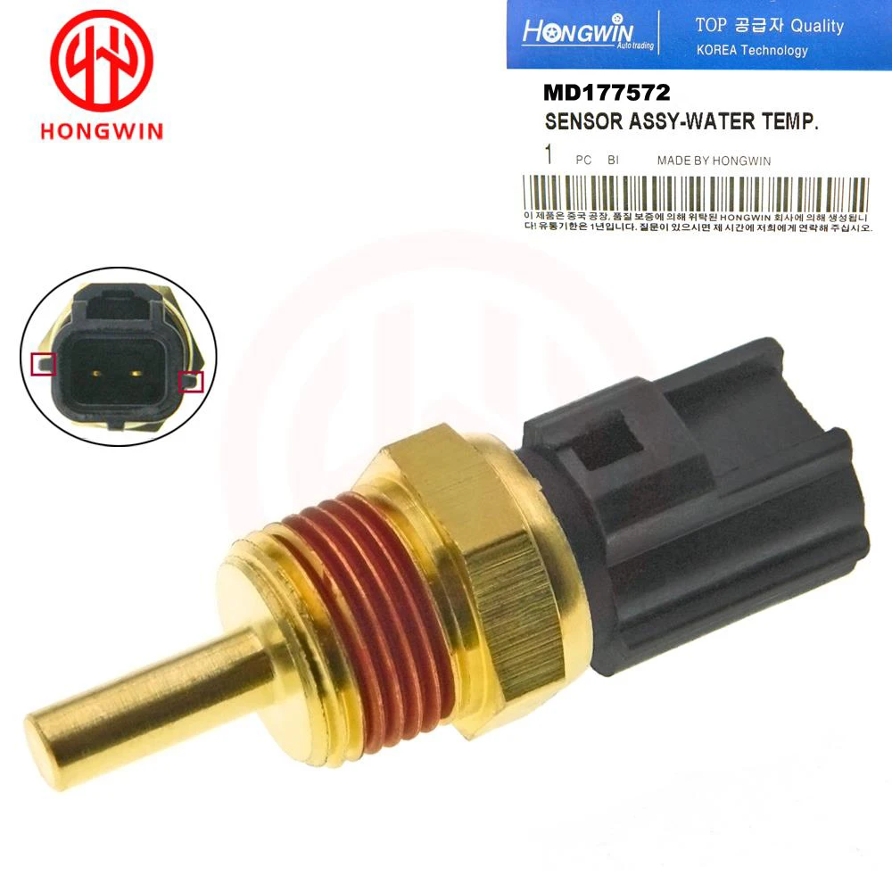 Temperature Sensor MD177572 Coolant Temperature Sensor for Mitsubishi Carisma Colt Lancer Shogun Space Star Wagon Eclipse Endeavor Outlander L200
