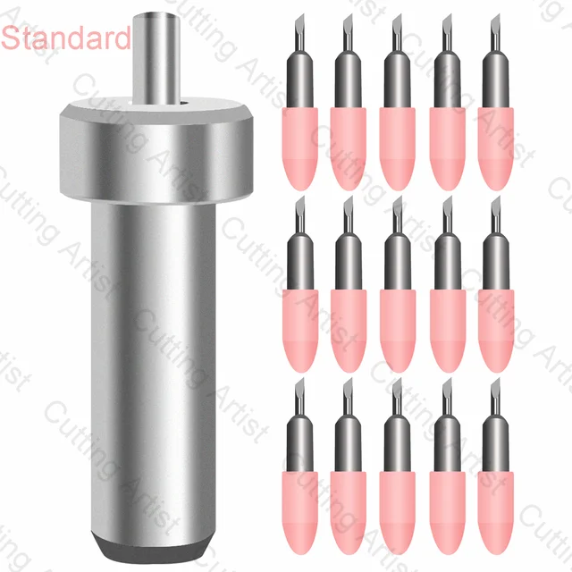 High Quality Alloy 15pcs 45 Degree Standard Cricut Joy Cutting Blades+Holder  Housing Base Supporter - AliExpress