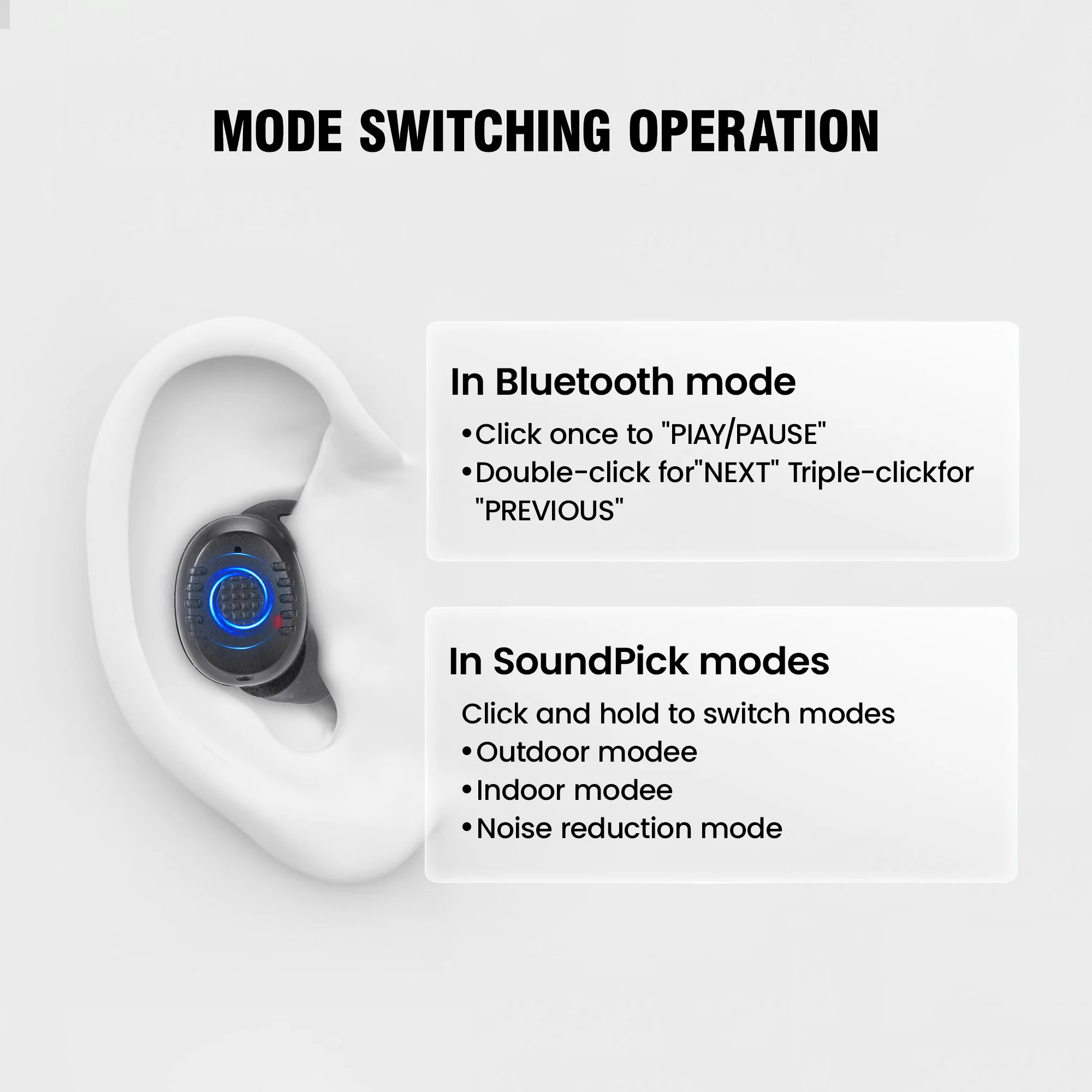 Fairphone Fairbuds True Wireless In-Ear-Kopfhörer (Rauschunterdrückung, Bluetooth), In-Ear