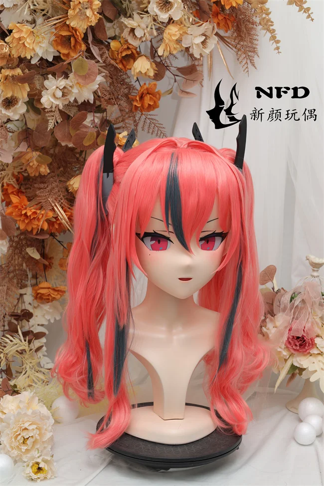 Kigurumi bremerton nfd full headband lock cosplay headshell props costume anime game