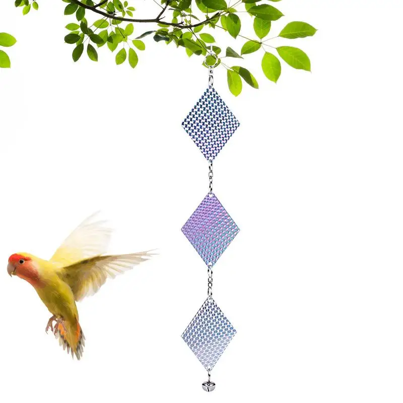 Eye Hanging Bird Reflective Disc Scare Away Birds Reflector Anti Bird Tape Repeller Ribbon Tape Belt For Garden Courtyard Window