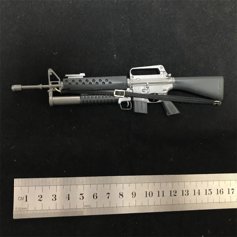 Масштаб 1/6 M16A1 M203 подпистолет-солдат оружие пластиковое искусство экшн-фигурка 12