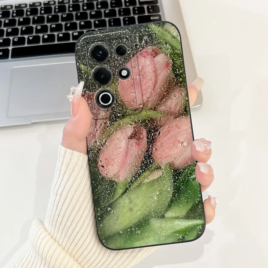Cute Cat Cartoon Matte Soft Silicone Phone Case - Ultra s