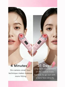 RF Facial Beauty Device Anti-Aging Skin Tightening Massager for Pore Refining & Skincare Absorption 10