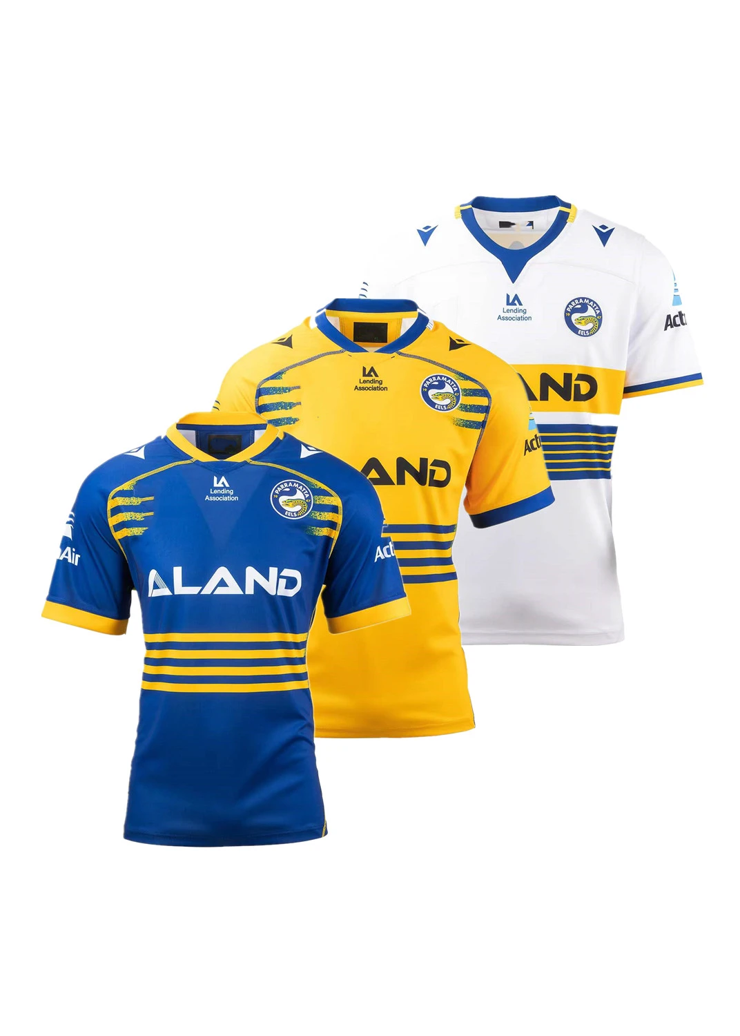 Parramatta Eels 2022 Mens Replica HomeAwayAlternate Rugby Jersey