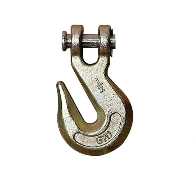 1/4 Clevis Grab Hook with Safety Latch,Zinc-Plated Clevis Slip Hook with  Latch Grade 70 - AliExpress