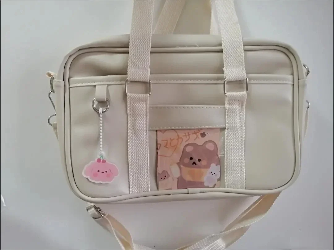 2024 New Lolita Ita Bags Women Fashion JK Uniform Handbags New Japanese Transparent Crossbody Bags Preppy School Style