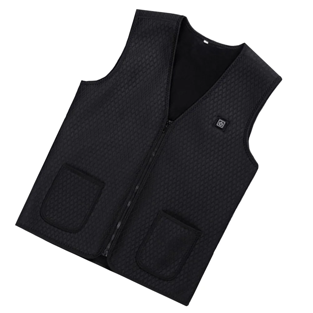 

Heating Vest Men Coat Adjustable Thermal Keep Warm Cloth Heater Pad Diving Fabric for Electric Heated Men's