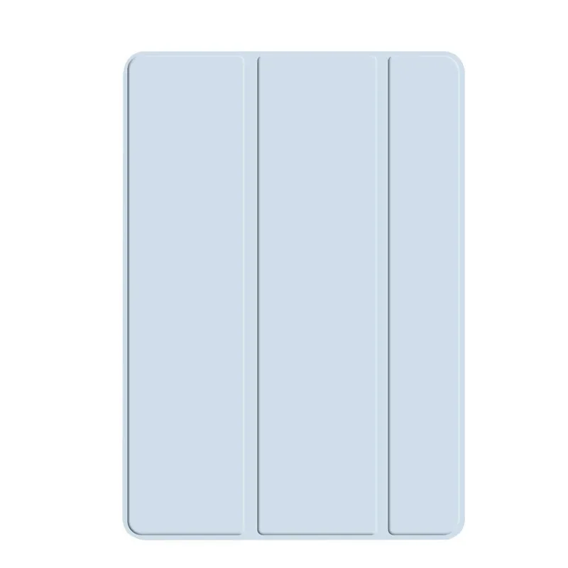 Tri-Folding Soft Silicone Stand Tablet Case