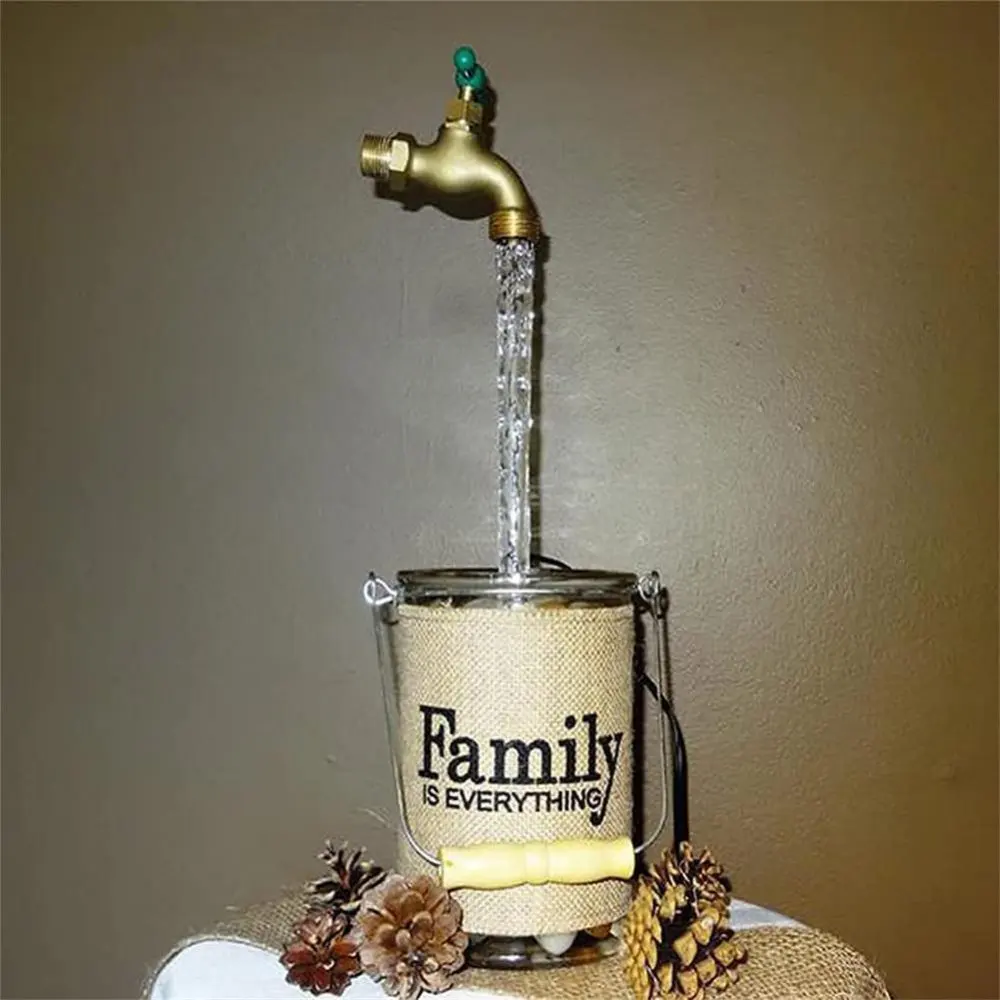 Flowing Spout Watering Can Fountain Magic Faucet, Floating Tap Fountain, Imitation Flowing Water Floating Tap Fountain 5