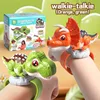 2PCS Dinosaur Walkie Talkie Watch-Style Wireless Interphone Children Education Toys for Kids Camping outdoor Interactive gift 6