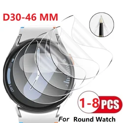 Universal Round Smart Watch Hydrogel Screen Protector - Soft, Durable Film - 1 pc Film (Diameter 41MM)