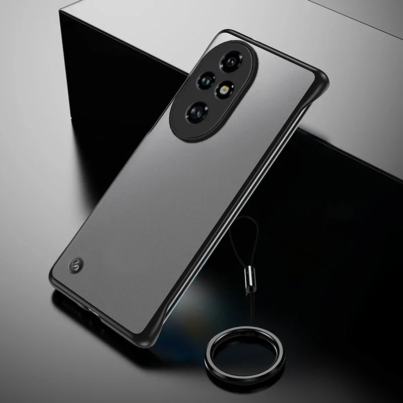 Ultra Thin Frameless Translucent Matte Phone Case – Elegant Hard Back Cover