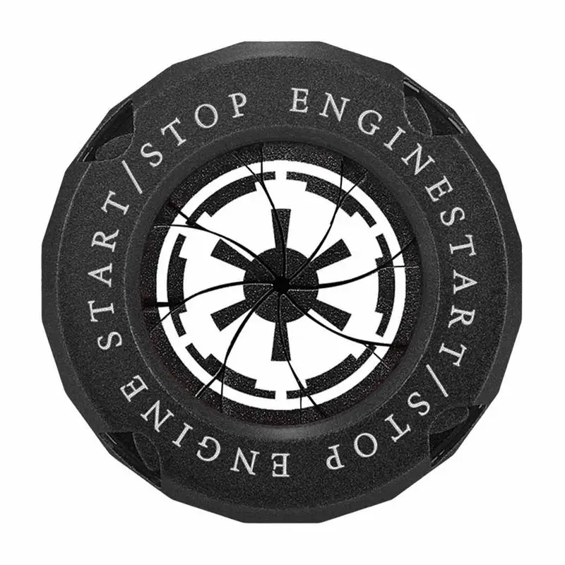 

Engine Start Button Cover Switch Protective Cover Car Interior Accessory Button Cover Alloy Rustproof Start Stop Button
