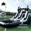 Commercial Grade Inflatable Water Slide with Splash Pool Bouncy Castle for Adults and Kids Includes Blower Customization 6
