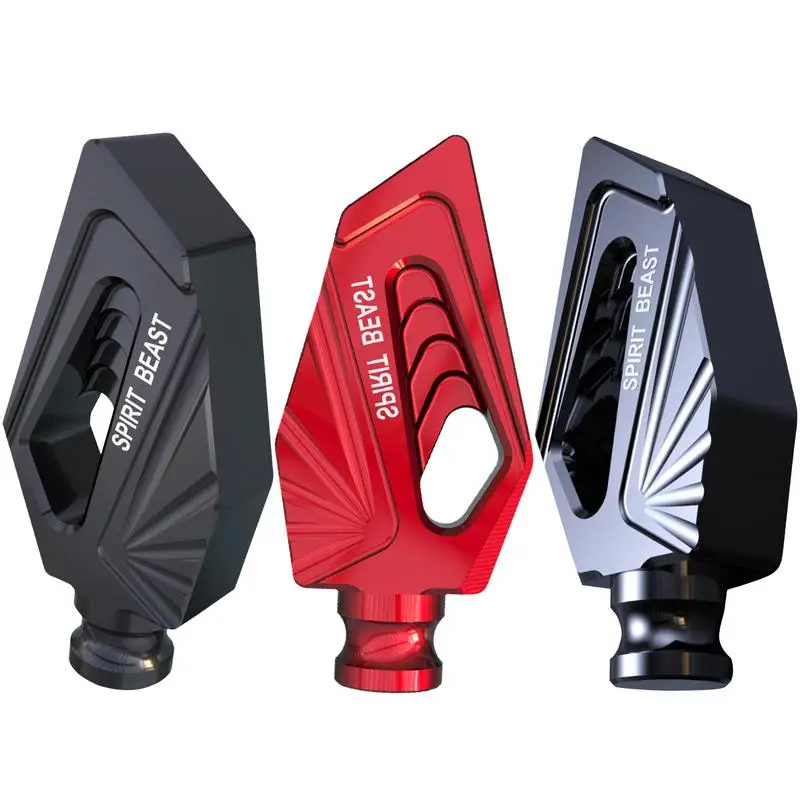 

Rear Brake Pedal Motorcycle Aluminum Alloy Motocross Pedal Tip Non-slip Widen Foot Feel Comfortable Brake Pedal For bike