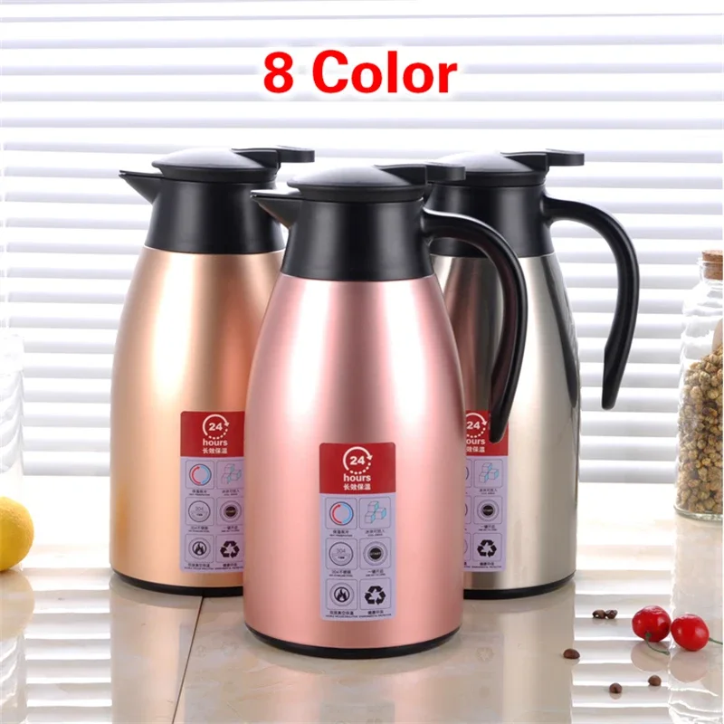 24-hour Vacuum-insulated 304 Stainless Steel Coffee Pot - Keeps