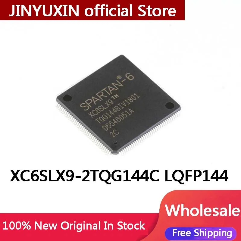 

100% New Original XC6SLX9-2TQG144C XC6SLX9-3TQG144I LQFP-144 FPGA-Field Programmable Gate Array IC Chip In Stock wholelse