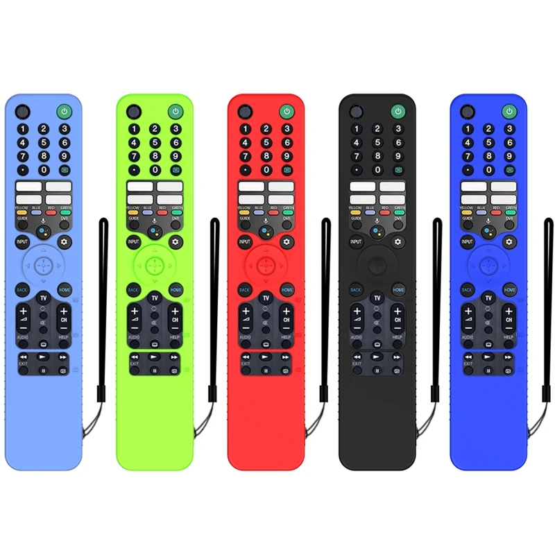 

For Sony RMF-TX520U MG3-TX520U Voice Remote Control Cases Silicone Protective Silicone Covers Fully Fit Shockproof for S