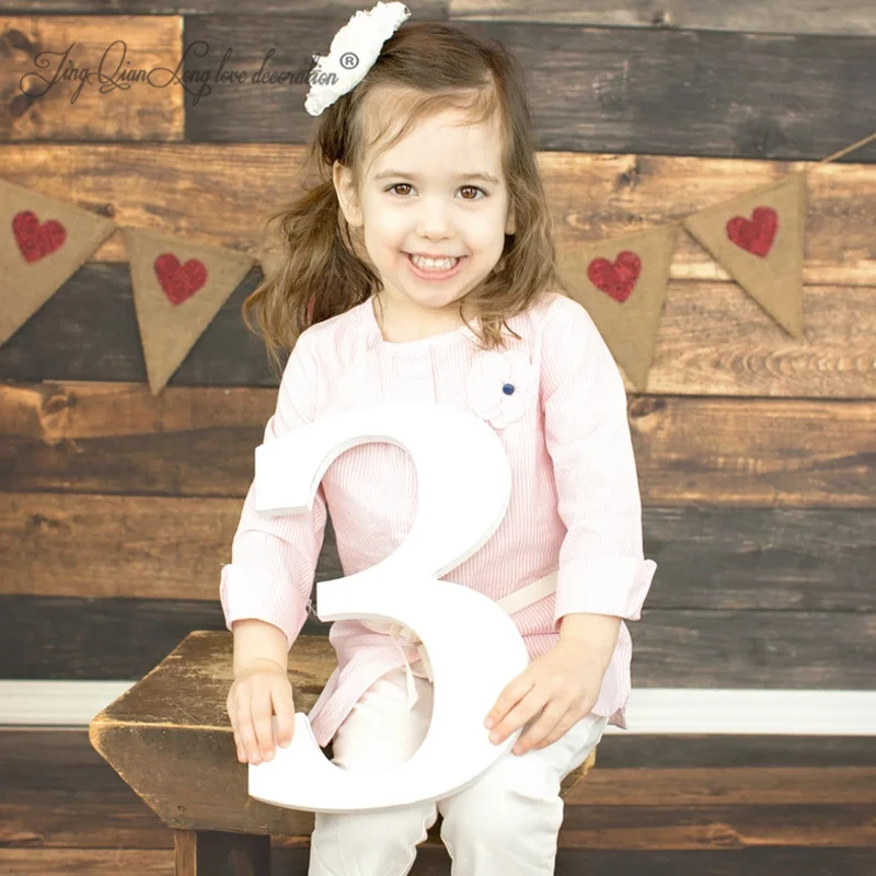 0-9 Sign Age Photo Prop Wooden pvc Age Numbers For Children Photos Large Wooden pvc Numbers wooden age numbers