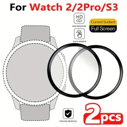 Premium 3D Curved Soft Edge Screen Protector Film Set - Full Coverage (Watch S3)
