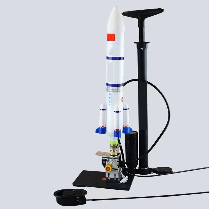Water jet rocket launcher toy sports toy launcher rocket pop up outdoor sports educational science toy gift Can fly 100 meters 4