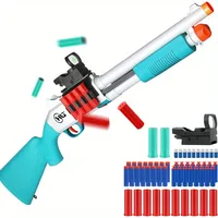 Shell Throwing Design Toy Shotgun, Simulate The Effect of Real Gun Shot, Soft Shotgun Launcher, Outdoor Sports Shooting Shotgun 1