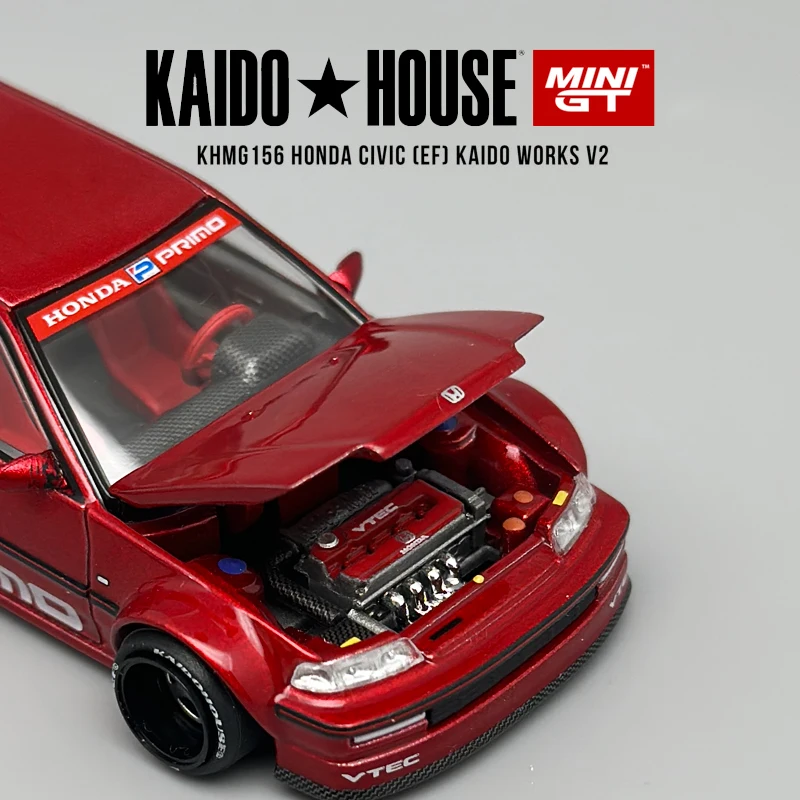 MINIGT 街道ハウス　Honda Civic (EG) チェイス MINIGT 街道ハウス Honda Civic (EG) チェイス KAIDO HOUSE x