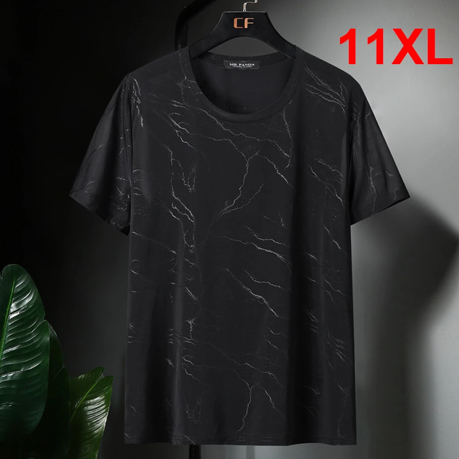 

Мужская футболка с коротким рукавом, размеры 10XL 11XL