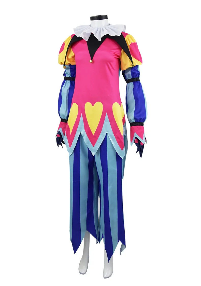 Fizzarolli Cosplay Costume Helluva Hat Boss Halloween Fancy Clown Suit Fezz Tail Carnaval Party Suit FullSet Unisex Suit XS-3XL 16 Fizzarolli Cosplay Costume Helluva Hat Boss Halloween Fancy Clown Suit Fezz Tail Carnaval Party Suit FullSet Unisex Suit XS-3XL 5