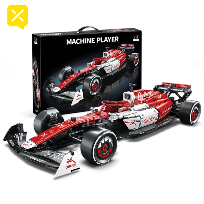 F1　ミニカーセット 1:8 F1 Race Cars 1770PCS Building Blocks Set Adults MOC Bricks Car