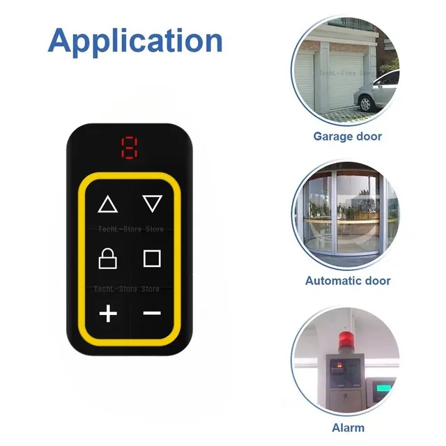 Multi Frequency 300-915MHZ Garage Door Remote Control Copy Duplicator 433mhz 868mhz Garage Remote Multi Brand Remote Control 2
