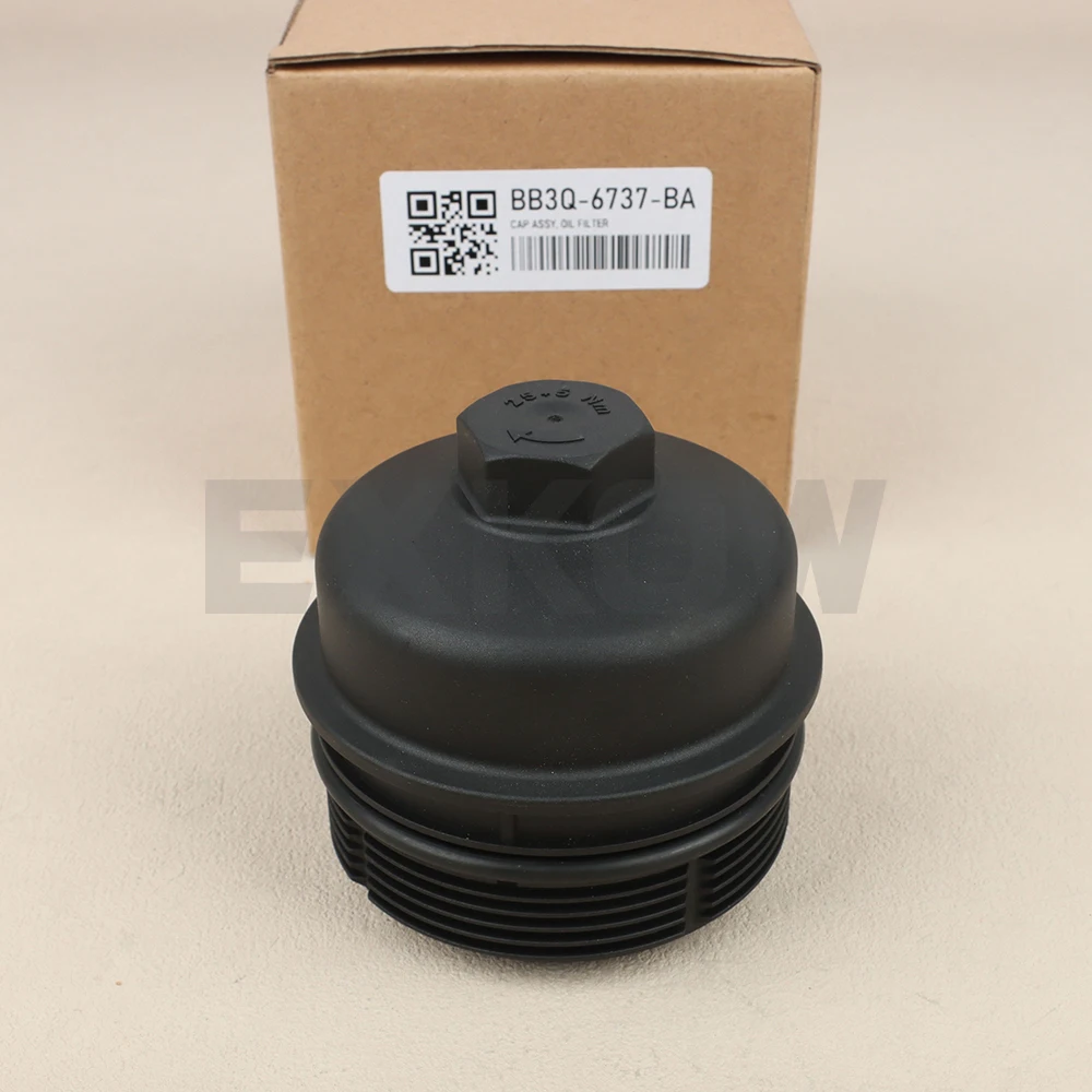 Engine Oil Filter Cap Assy for Ford Ranger 2.2L 3.2L 2012- 4X4 Pickup BB3Q-7744-BA BB3Q-6737-BA U2Y0-14302