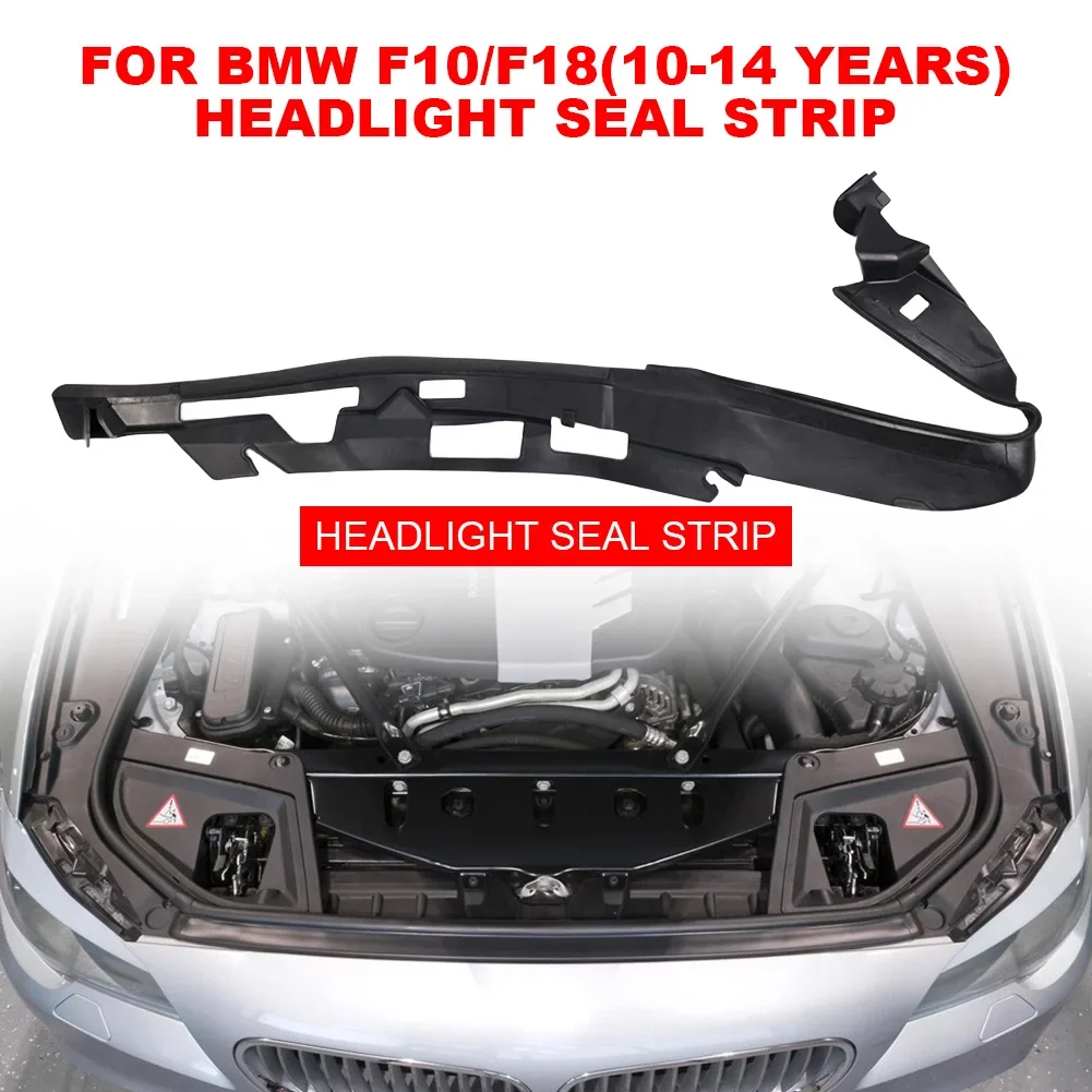 For BMW 5 Series F10 F11 Car Headlight Rubber Sealing Strip Waterproof Grille Seal Protector Sticker OEM:63117240367 63117240368