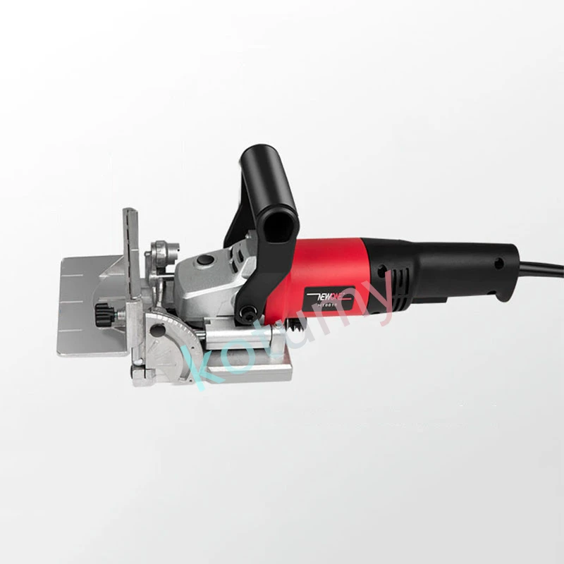 Electric Tenoning Machine Woodworking Slotting Machine Wooden Board Decoration Seamless Splicing Machine Small Domino 2