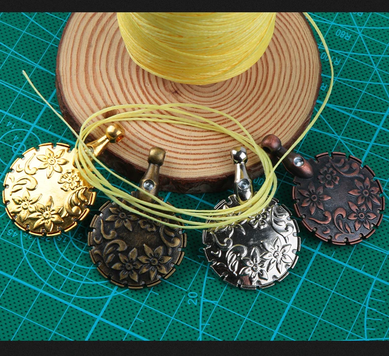 Description Picture 5 of itemPractical Vintage Thread Cutter Pendants Antique Thread Cutter Metal Yarn Cutter for Home Needlework DIY Craft Tools Sewing Tool