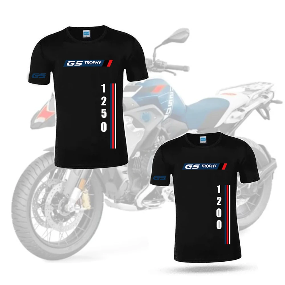 アドベンチャーバイクのグラフィックTシャツ