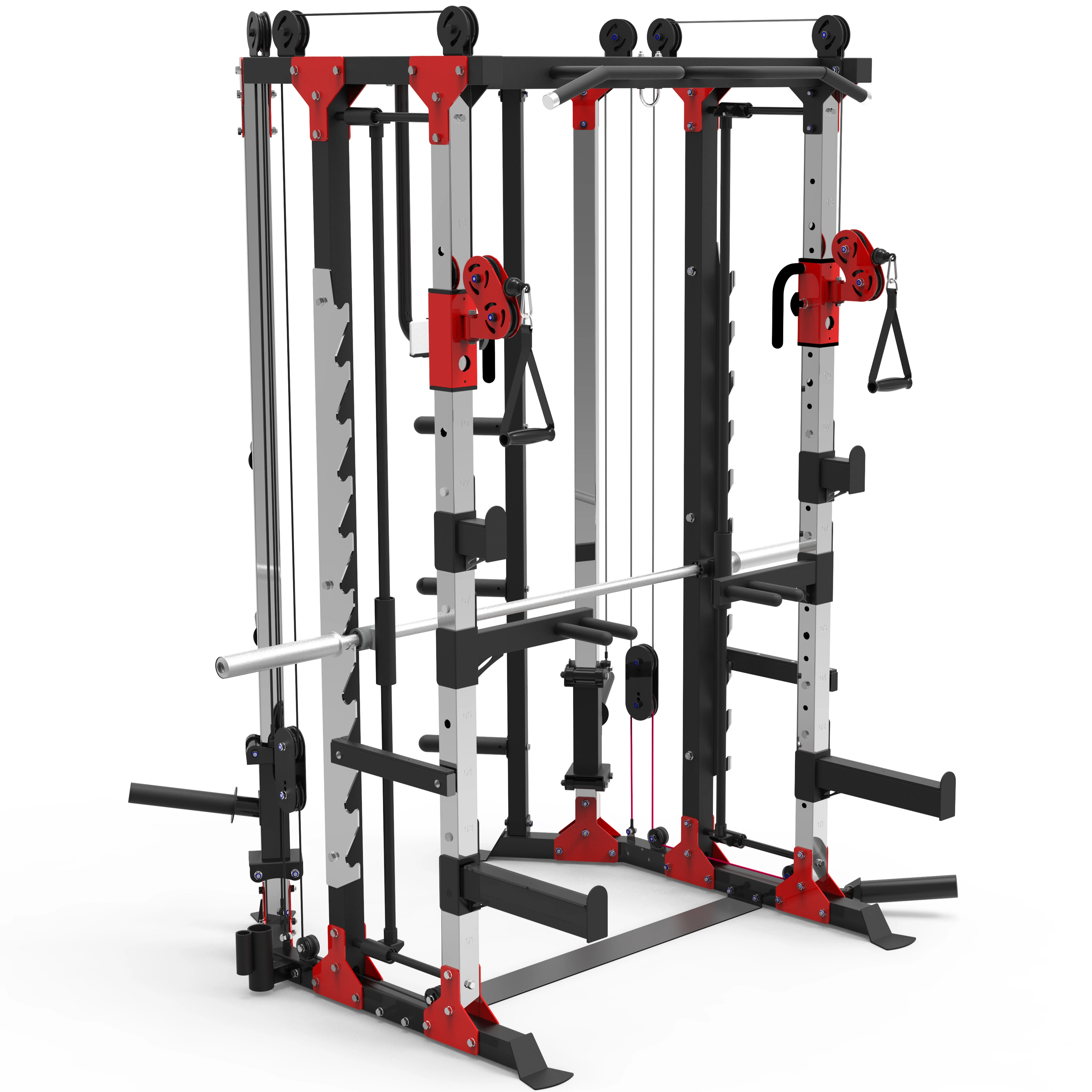 Palestra Domestica Multifunzionale Con Attrezzatura Da Palestra Smith Machine Smith Machine Bodybuilding