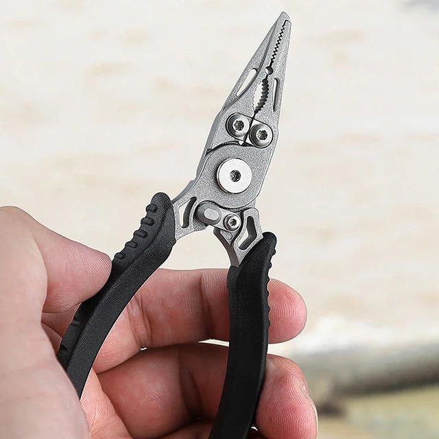 Mini Fishing Plier Scissor Stainless Steel Portable Cutting Fish