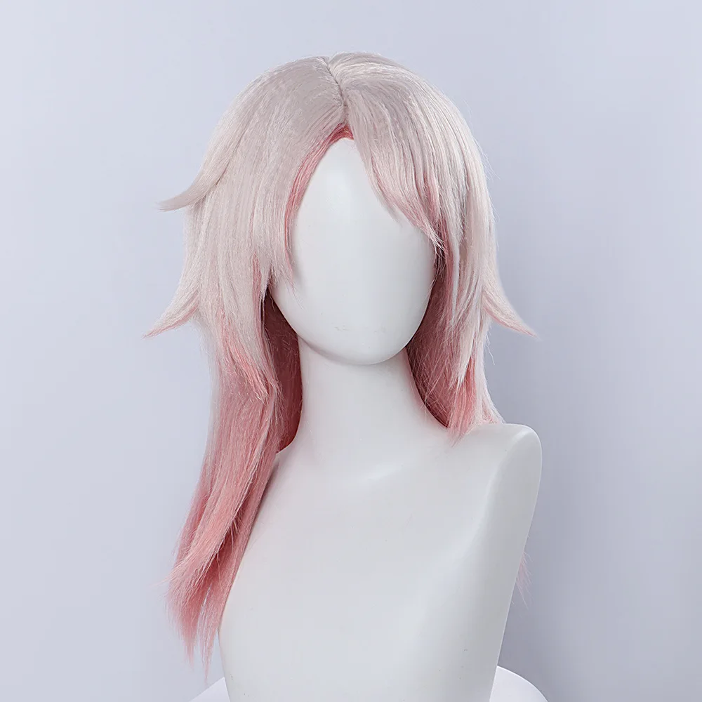 Honkai Star Rail Jiaoqiu Cosplay Perücke 45CM lang Haar Halloween Kostüm Rolle spielen Requisite 2