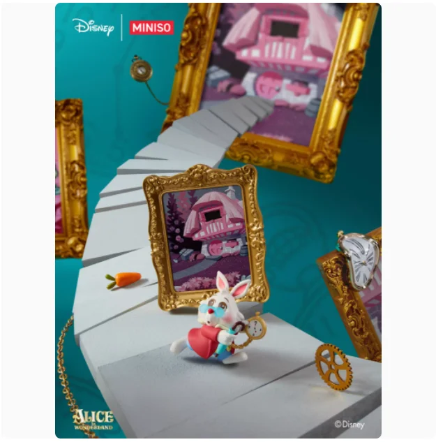 MINISO ディズニー 不思議なアリスミュージアム　シークレット　メイソウ 開封済｜シークレット】Disney x MINISO メイソウ Stitch