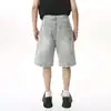 IEFB Summer Men's Casual Jeans Shorts Loose Mid High Waist Fashion Knee Lenght Denim Short Pants Vintage Male New Korean 9A8588 3