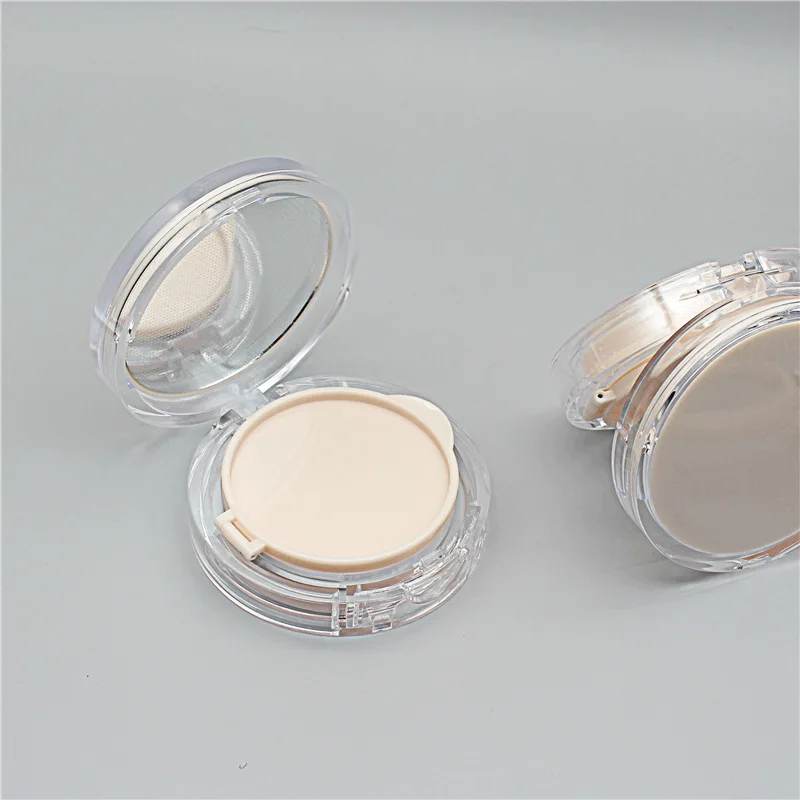 Empty Air Cushion Puff Box Portable Cosmetic Makeup Case Container with Powder Sponge Mirror for BB Cream Foundation