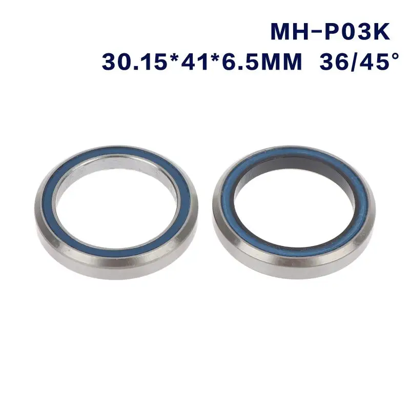 고정밀 자전거 헤드셋 베어링 36 45도 30.15x41x6.5MM 로드용 저저항