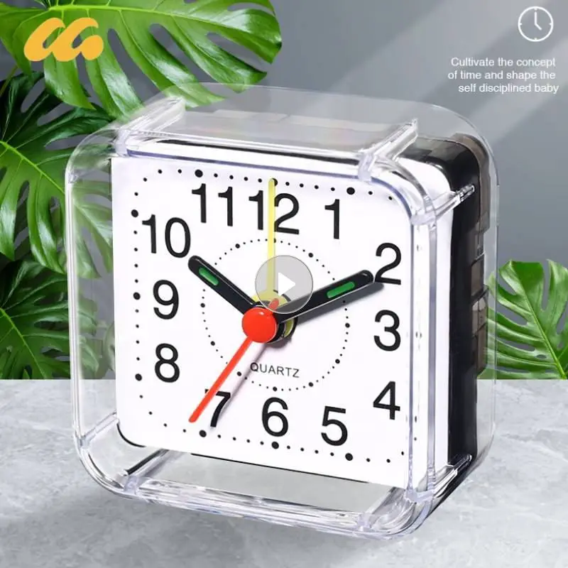 DigitalAlarmClockBedsideSmallSilentNoTickAlarmClockQuartz