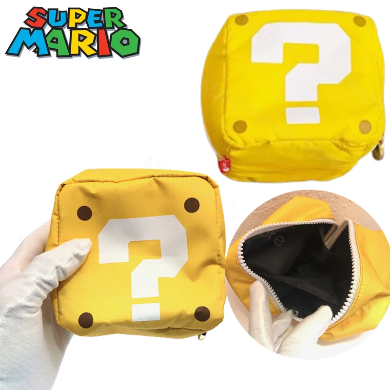 Super Mario Bros Cosmetic Storage Bag Anime Women Portamonete Portatile Di Grande Capacità Travel Washbag Articoli Da Toeletta Organizer Regali